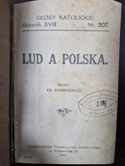Głosy katolickie, 1918, nr-y 207-218