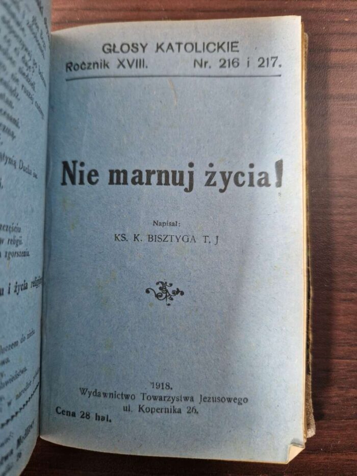 Głosy katolickie, 1918, nr-y 207-218 - obrazek 7