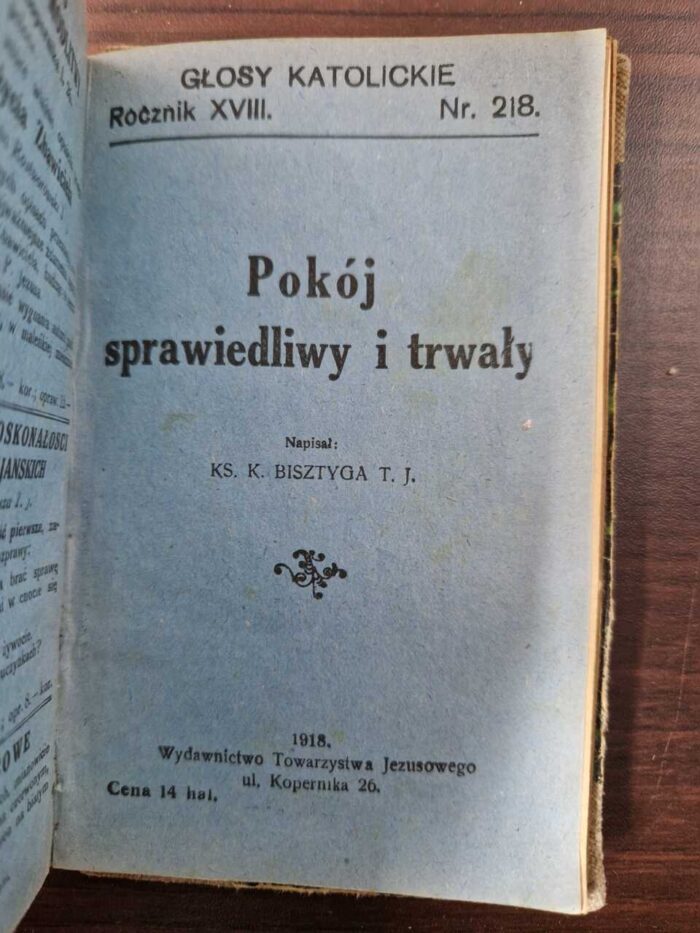 Głosy katolickie, 1918, nr-y 207-218 - obrazek 8