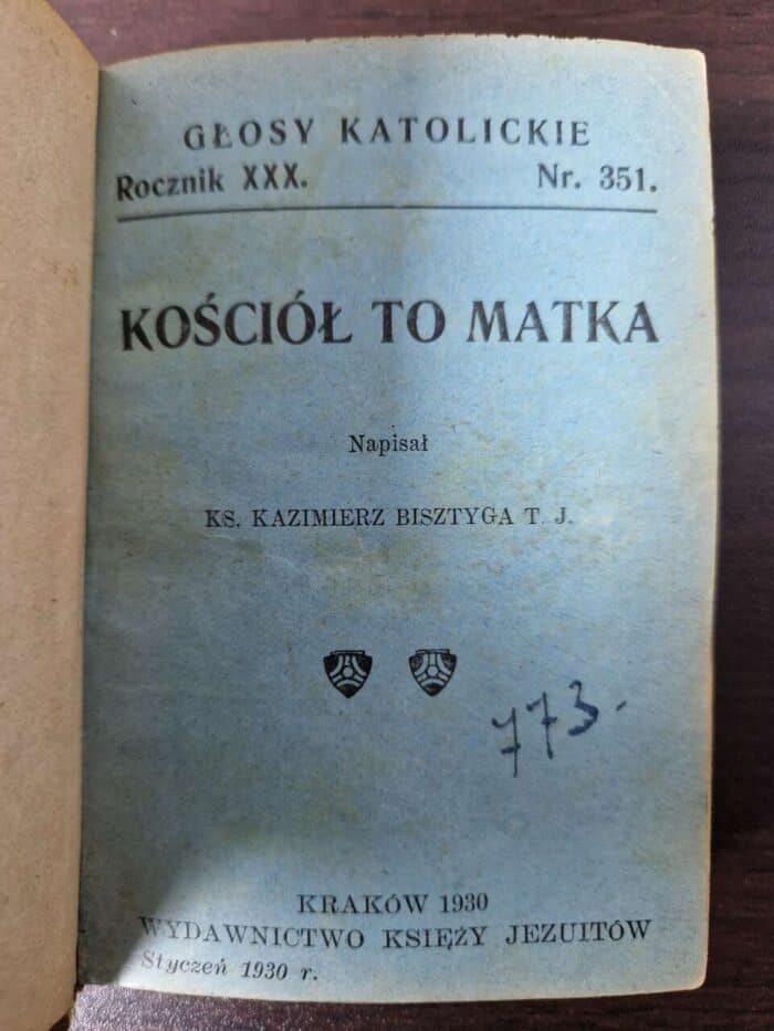 Głosy katolickie, 1930, nr-y 351-362 - obrazek 2