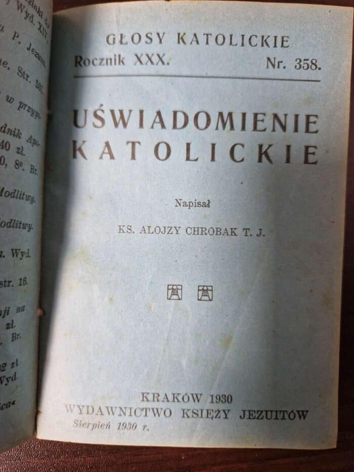 Głosy katolickie, 1930, nr-y 351-362 - obrazek 9