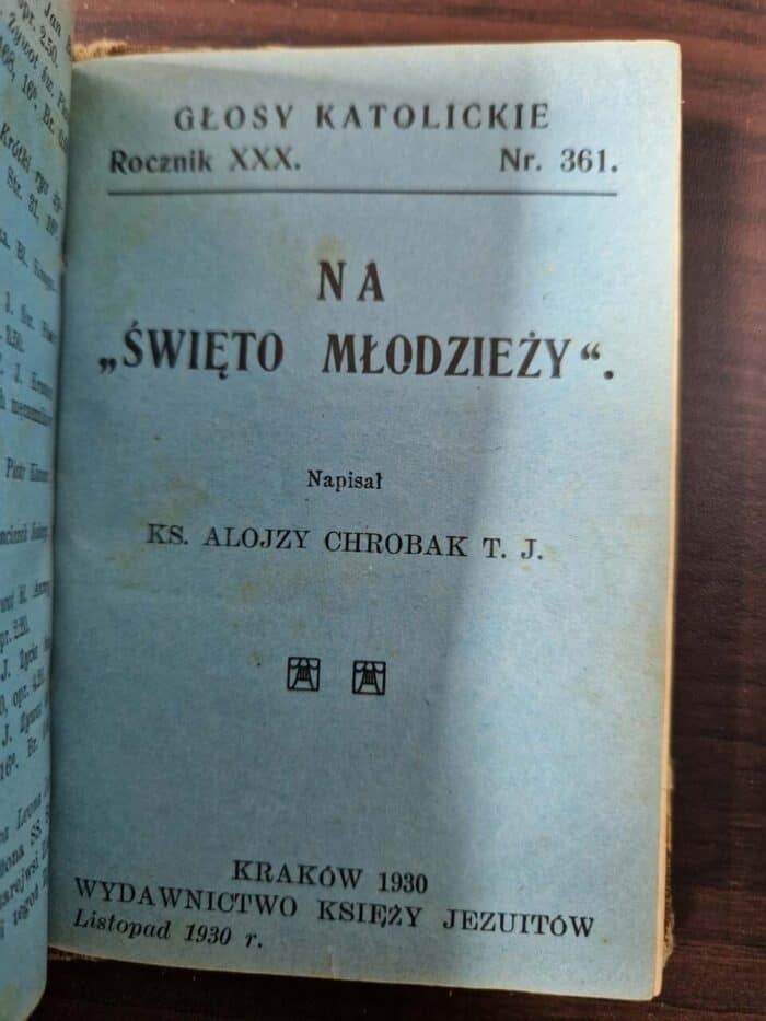 Głosy katolickie, 1930, nr-y 351-362 - obrazek 12