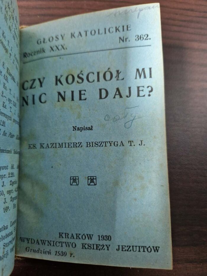 Głosy katolickie, 1930, nr-y 351-362 - obrazek 13