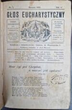 Głos Eucharystyczny, numery z lat 1921-1923