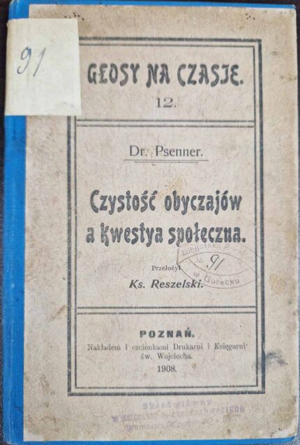 Czystość obyczajów a kwestya społeczna