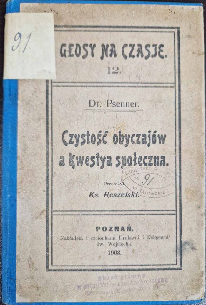 Czystość obyczajów a kwestya społeczna - obrazek 1