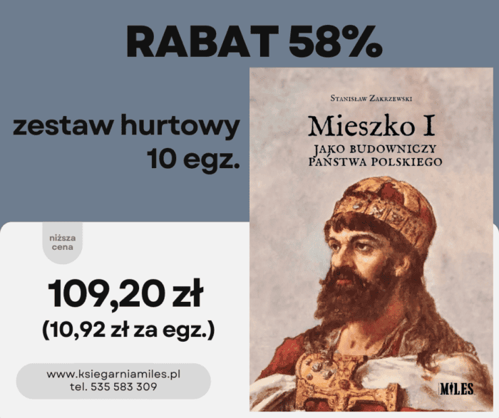 Mieszko I jako budowniczy państwa polskiego - zestaw hurtowy 10 egz. - obrazek 1