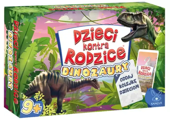 Dzieci kontra Rodzice. Dinozaury - obrazek 1