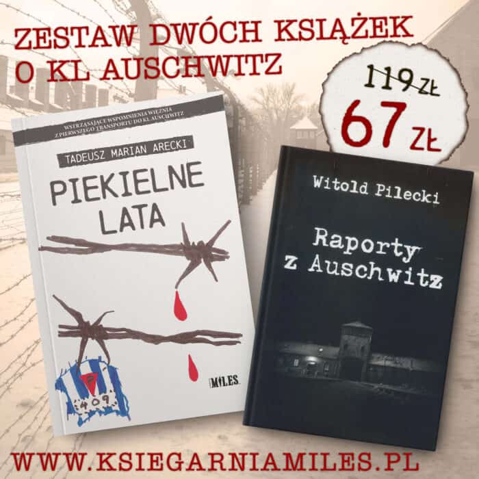 Zestaw dwóch książek o KL Auschwitz: Piekielne lata, Raporty z Auschwitz - obrazek 1