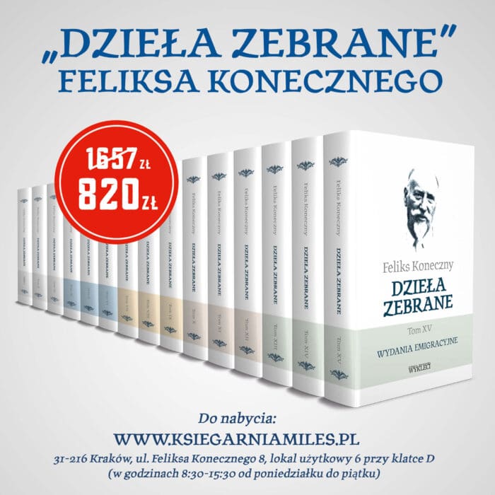 Feliks Koneczny – Dzieła zebrane, t. I-XV - obrazek 1