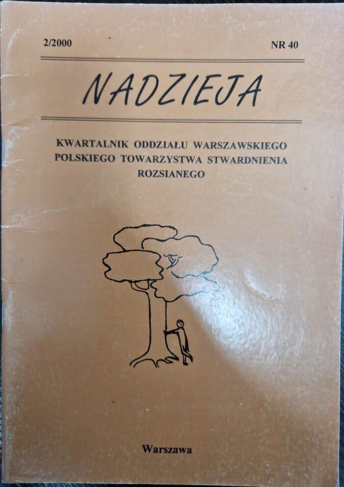 Nadzieja (2/2000), kwartalnik Polskiego Towarzystwa Stwardnienia Rozsianego - obrazek 1