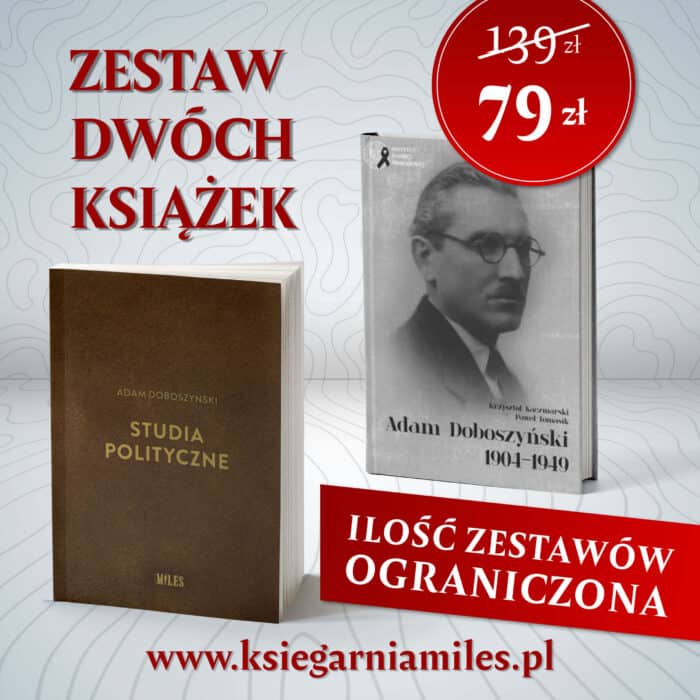 Zestaw dwóch książek - Studia polityczne i Adam Doboszyński - obrazek 1