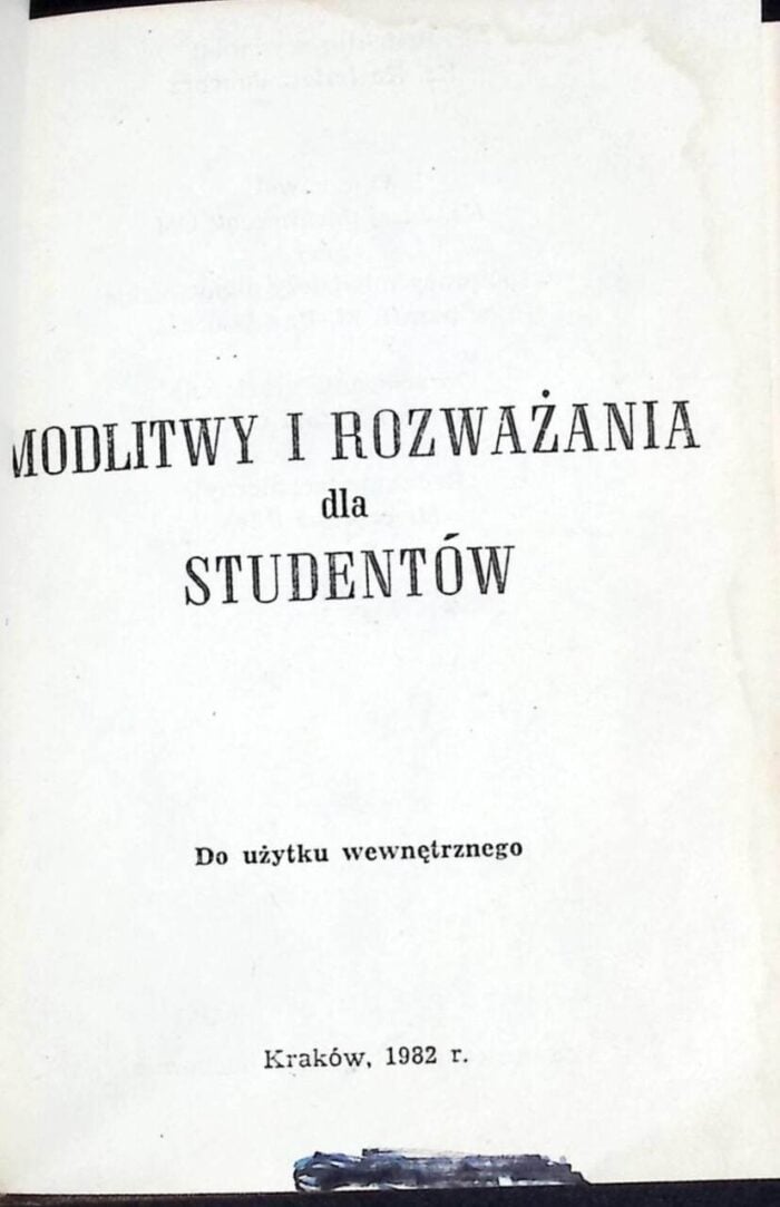 Modlitwy i rozważania dla studentów - obrazek 1