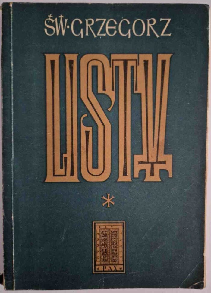 Listy, t. 1 - św. Grzegorz - obrazek 1