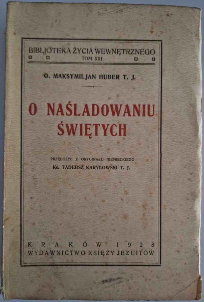 O naśladowaniu świętych - obrazek 1