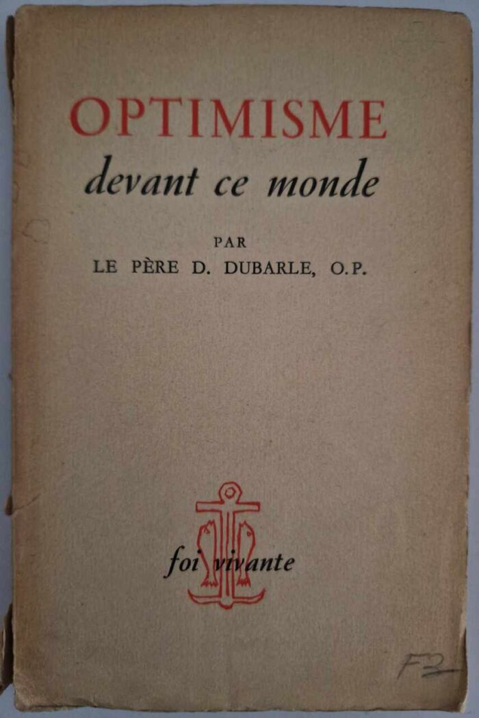 Optimisme devant ce monde - obrazek 1