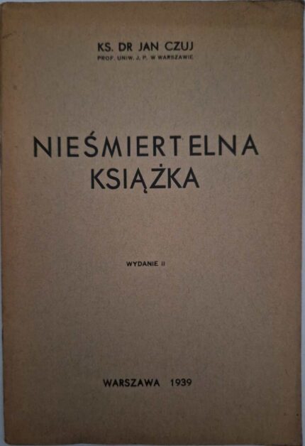 Nieśmiertelna książka