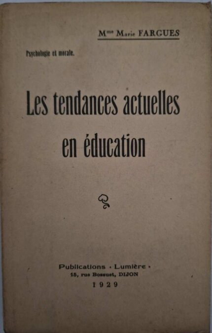 Les tendances actuelles en education