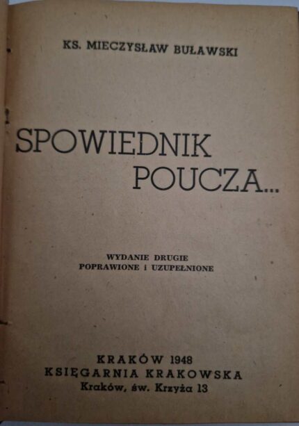 Spowiednik poucza...