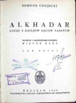 Alkhadar. Ustęp z dziejów ojców naszych, t. II