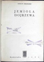Jemioła dojrzewa