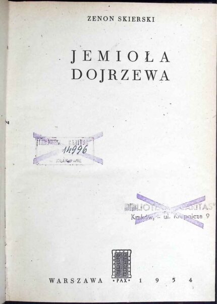 Jemioła dojrzewa