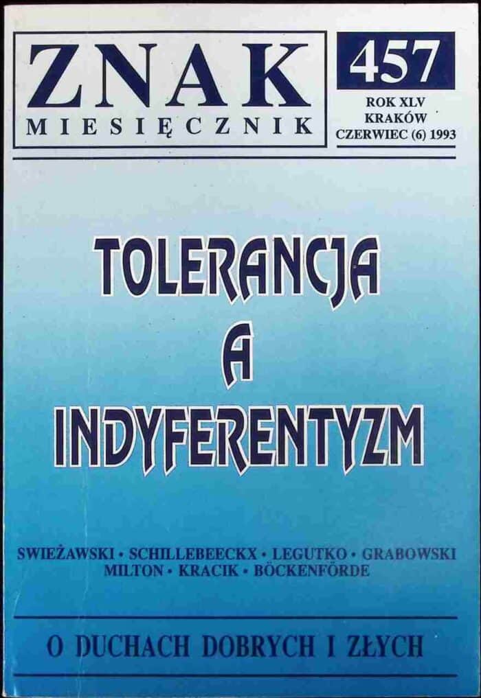 Znak miesięcznik 457 (czerwiec 1993) - obrazek 1