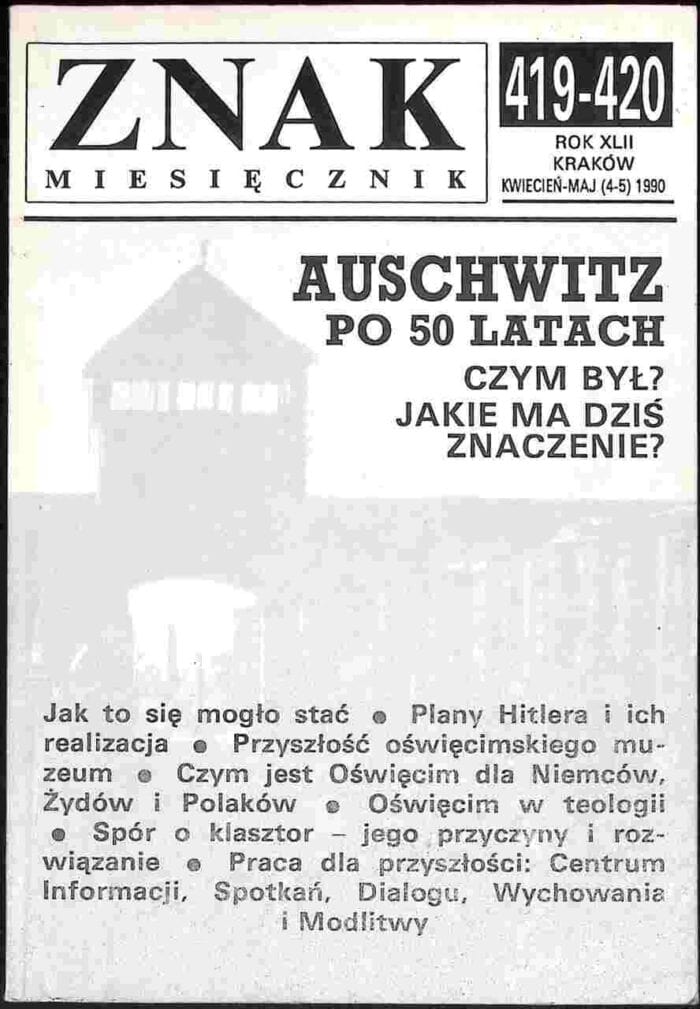 Znak miesięcznik 419-420 (kwiecień-maj 1990) - obrazek 1