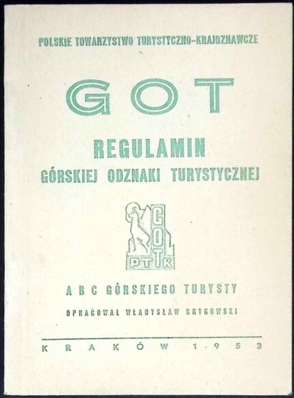 Regulamin Górskiej Odznaki Turystycznej