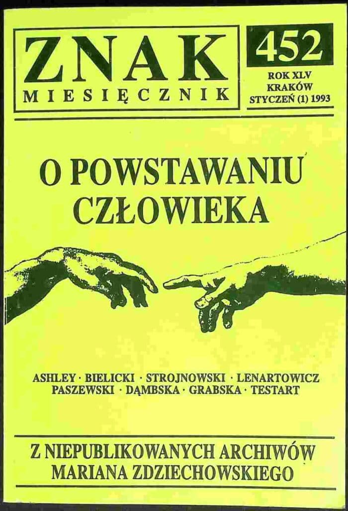 Znak miesięcznik 452 (styczeń 1993) - obrazek 1