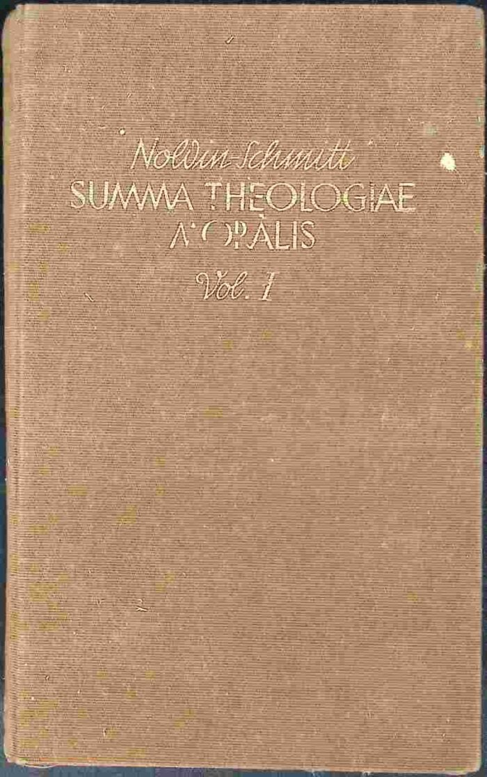 Summa Theologiae Moralis, De principiis - obrazek 1