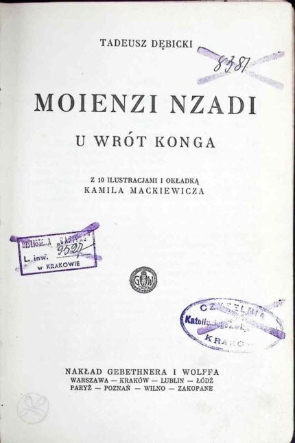 Moienzi Nzadi. U wrót Konga