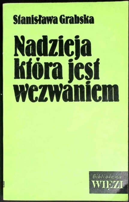 Nadzieja która jest wezwaniem