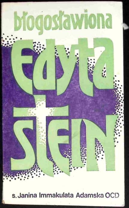 Błogosławiona Edyta Stein