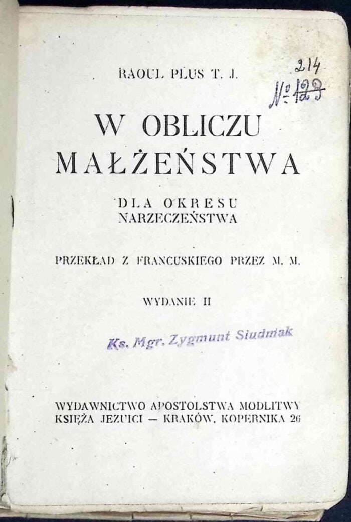 W obliczu małżeństwa. Dla okresu narzeczeństwa - obrazek 1