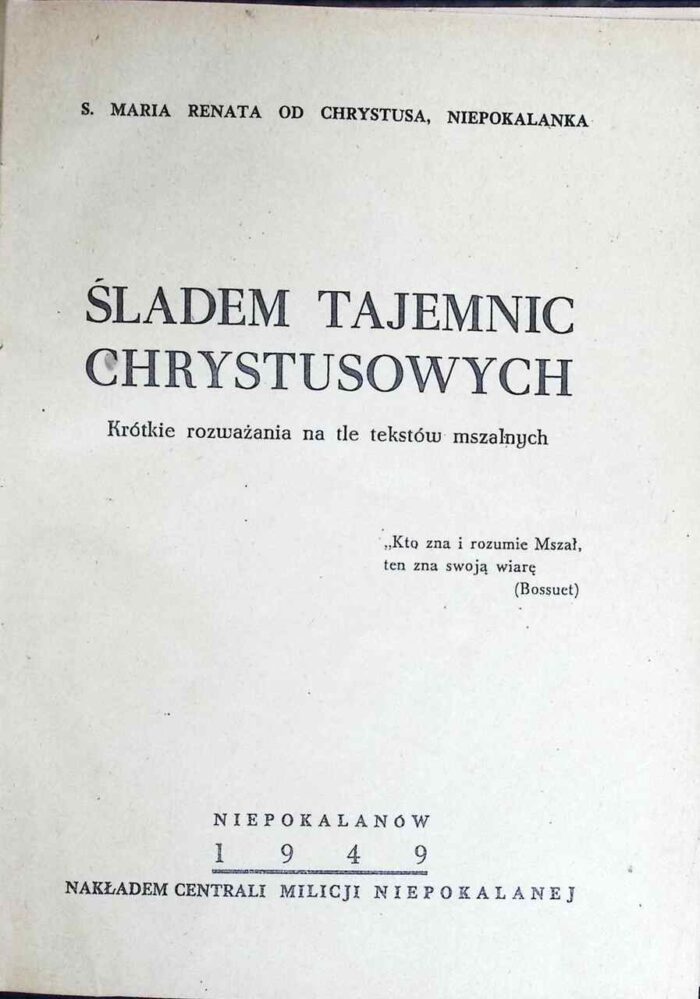 Śladem tajemnic Chrystusowych - obrazek 1