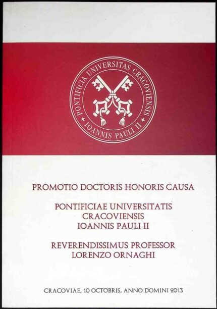 Promotio doctoris honoris causa Lorenzo Ornaghi