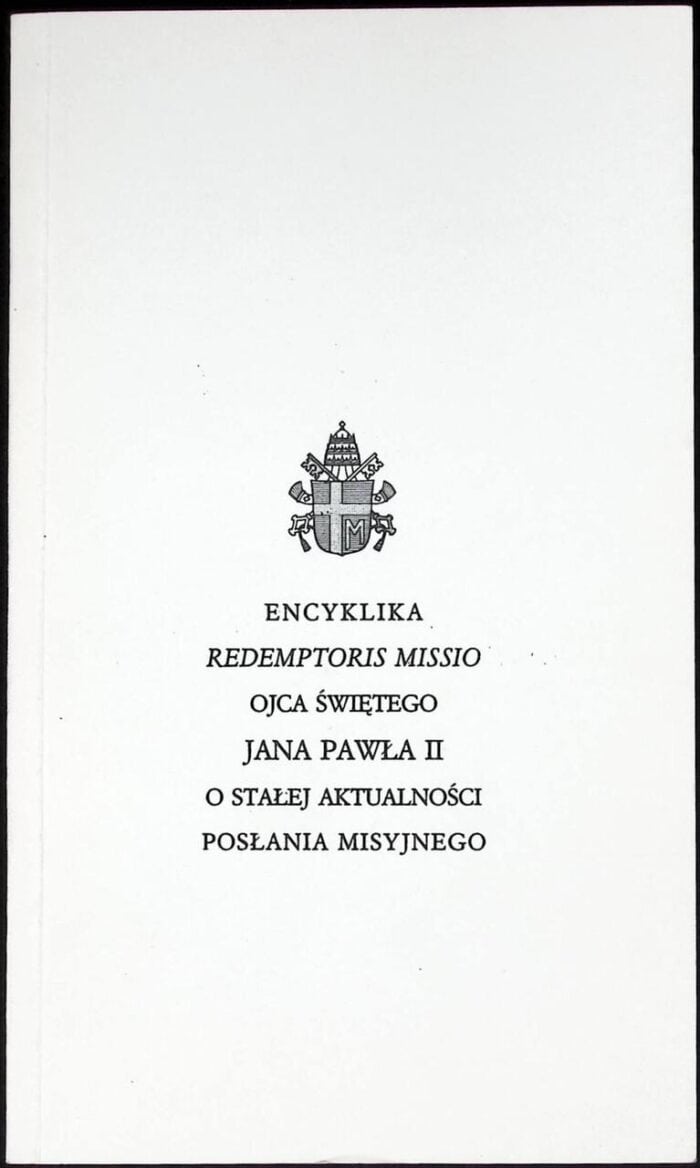 Encyklika Redemptoris Missio - obrazek 1