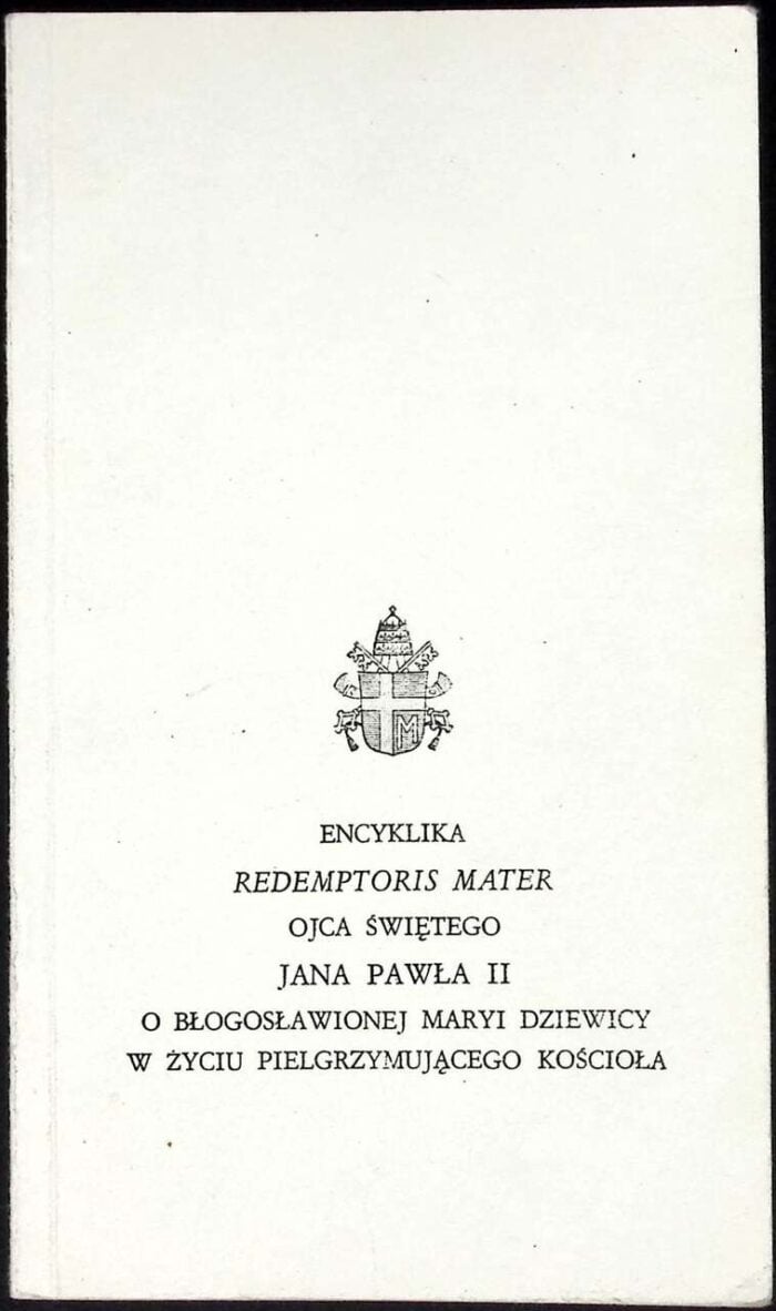 Encyklika Redemptoris Mater - obrazek 1