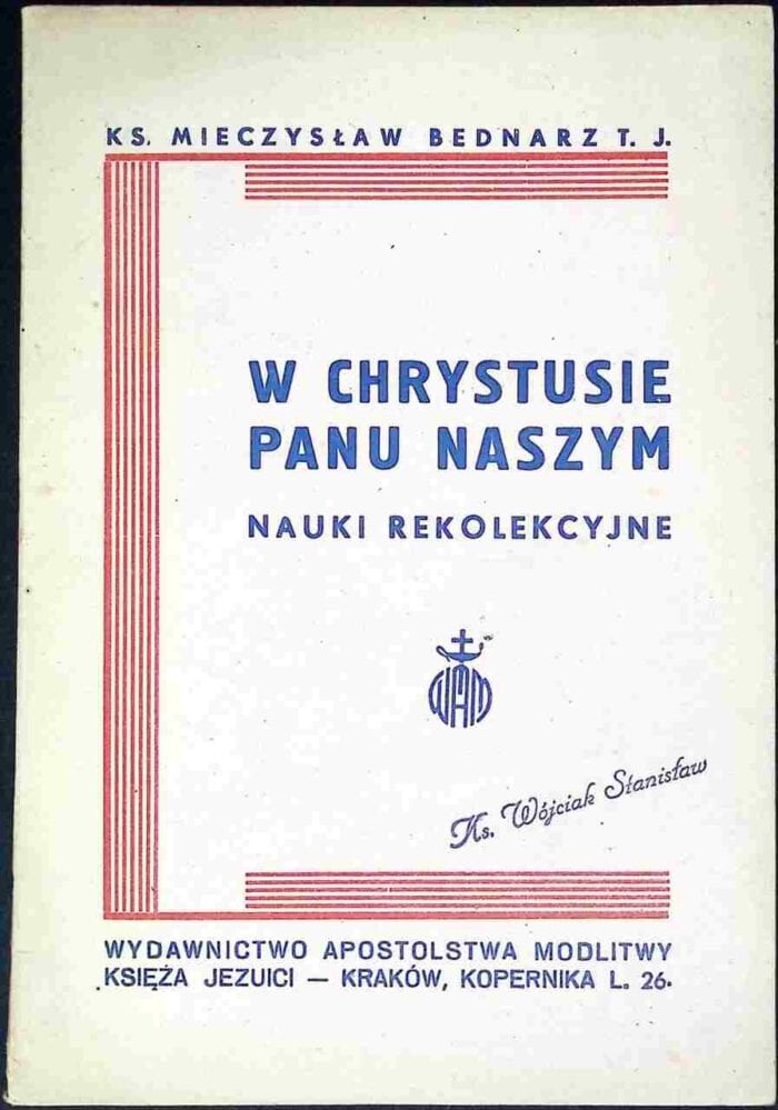 W Chrystusie Panu naszym. Nauki rekolekcyjne - obrazek 1