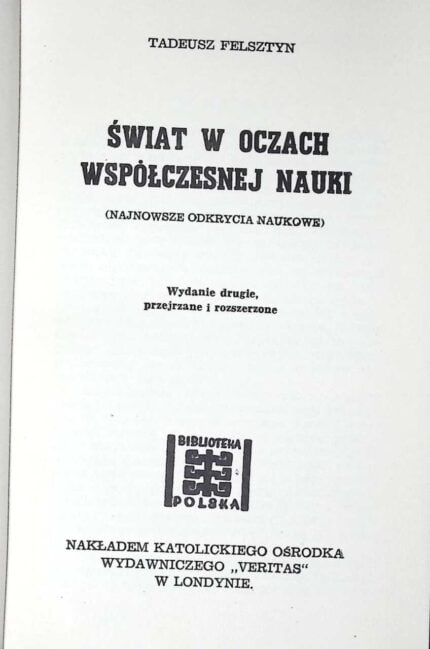 Świat w oczach współczesnej nauki