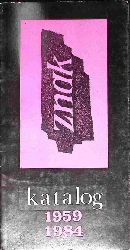 Katalog 1959-1984 - Znak