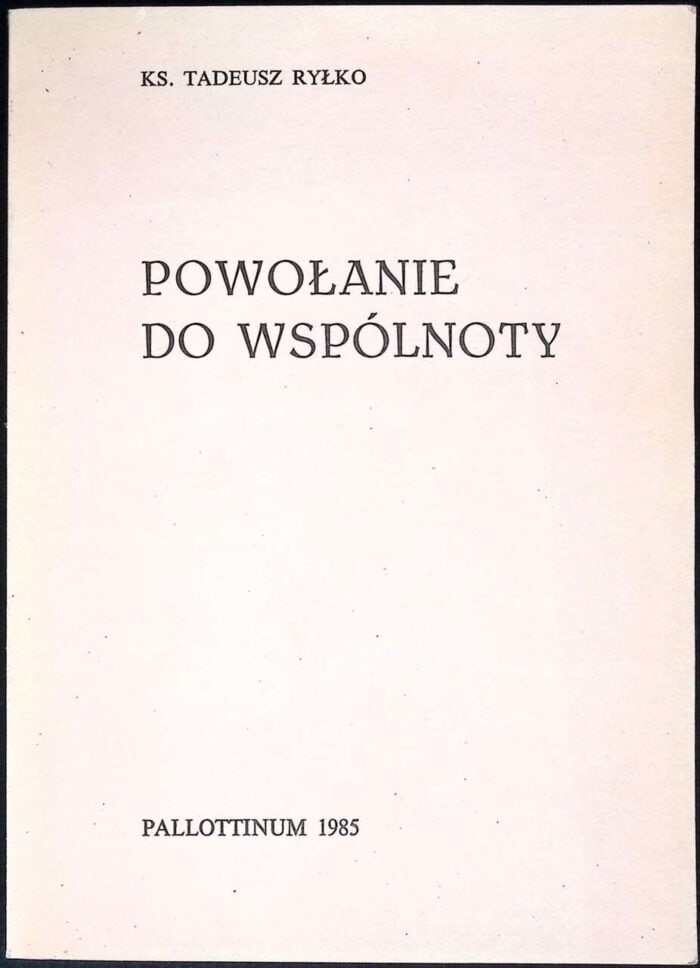 Powołanie do wspólnoty - obrazek 1
