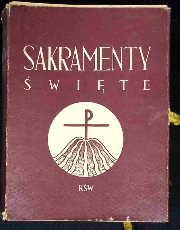 Sakramenty święte - osiem książek w etui (1956 r.) - obrazek 2