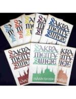 Sakramenty święte - osiem książek w etui (1956 r.)