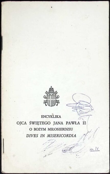Encyklika Dives in Misericordia