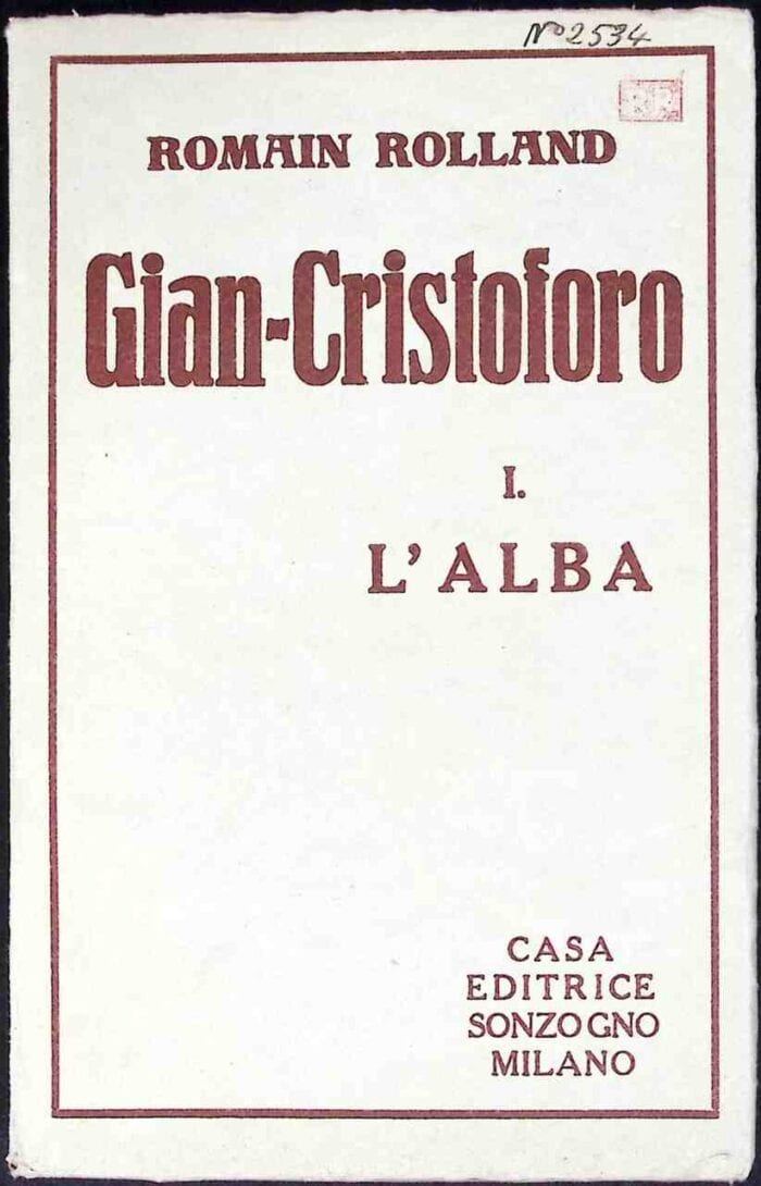 Gian-Cristoforo, t. I L'Alba - obrazek 1