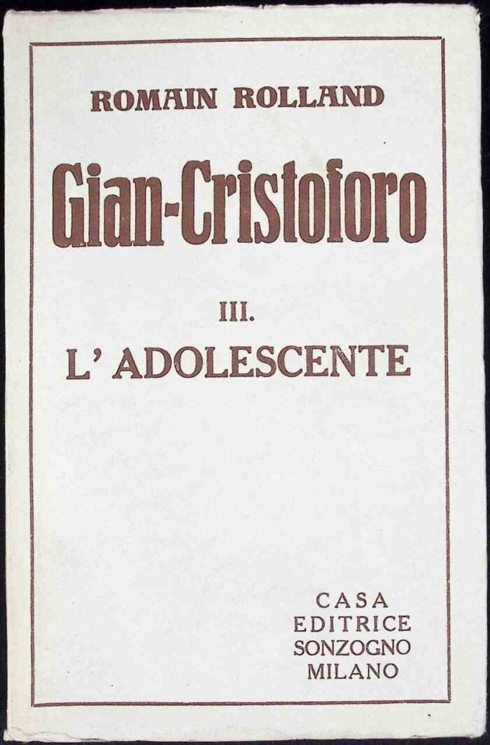 Gian-Cristoforo, t. III L'Adolescente - obrazek 1