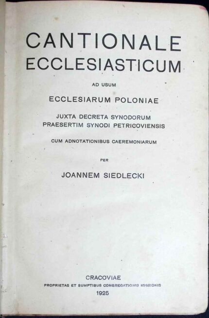 Cantionale Ecclesiasticum