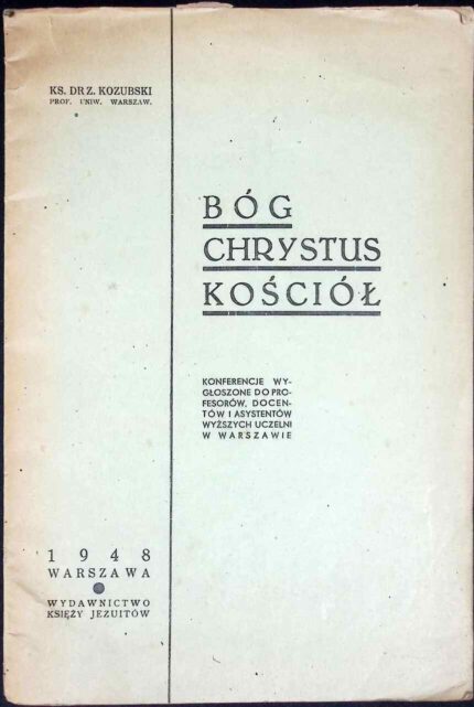 Bóg, Chrystus, Kościół